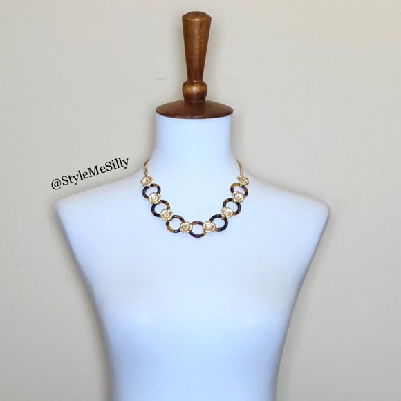 J. Crew flower statement necklace - Picture 2 of 3